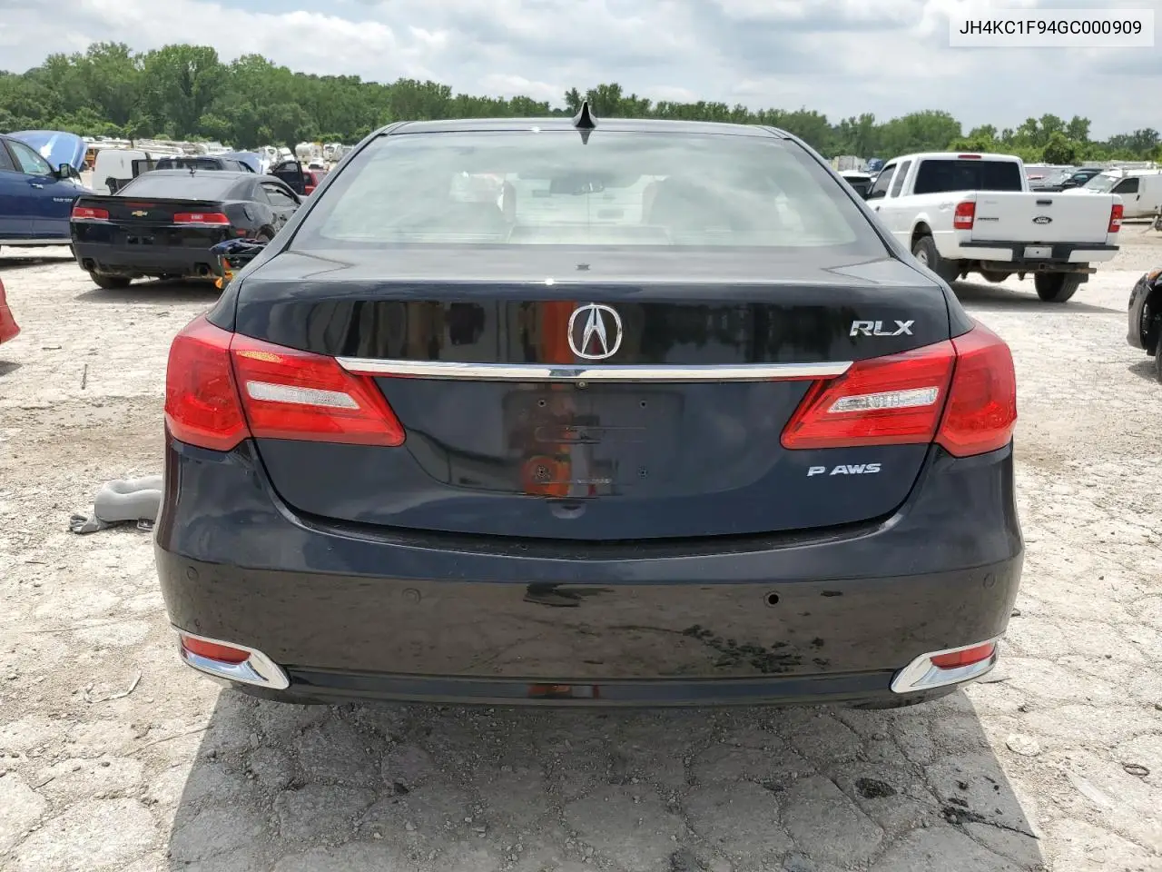 2016 Acura Rlx Advance VIN: JH4KC1F94GC000909 Lot: 59807725