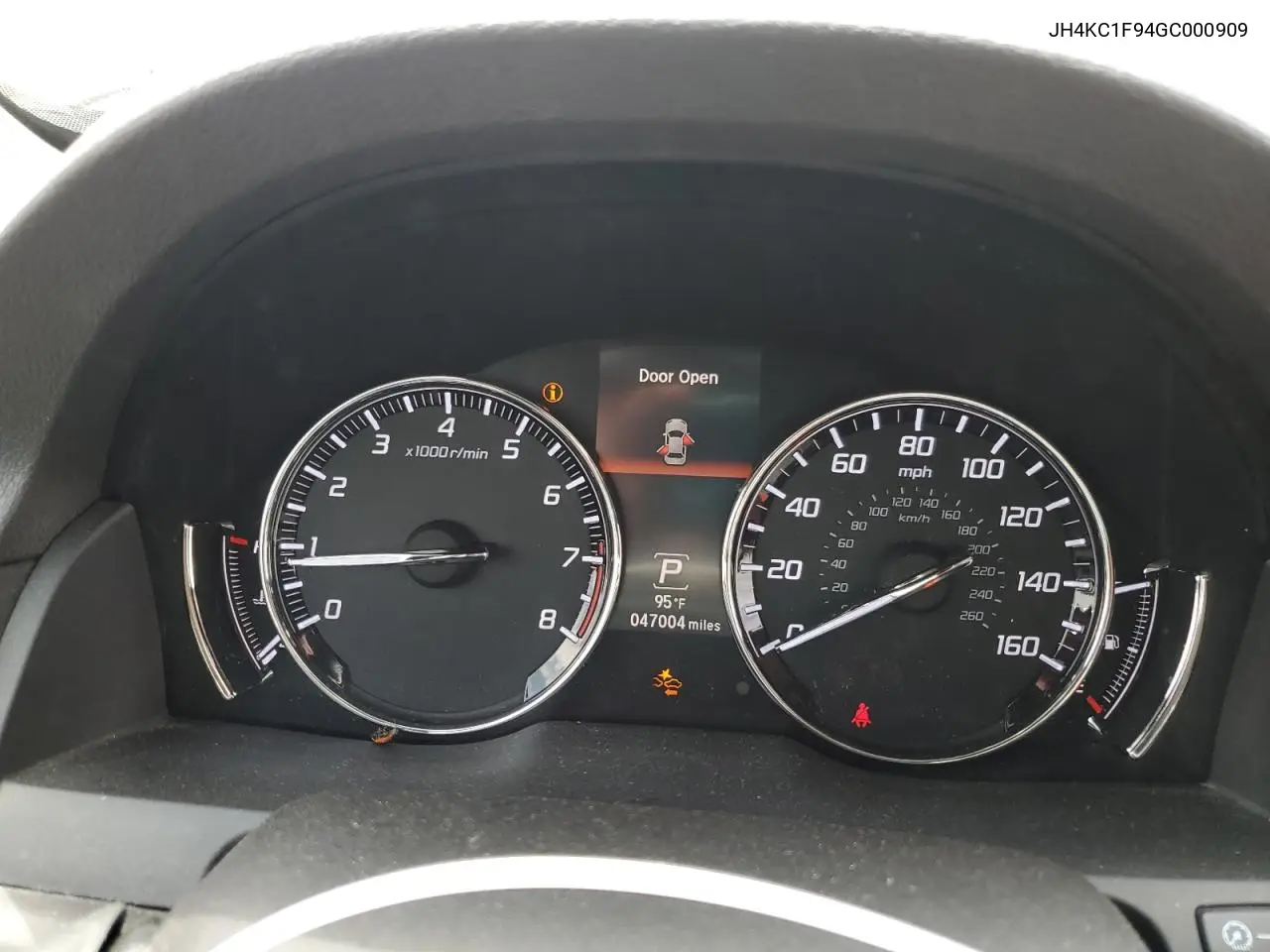 2016 Acura Rlx Advance VIN: JH4KC1F94GC000909 Lot: 59807725