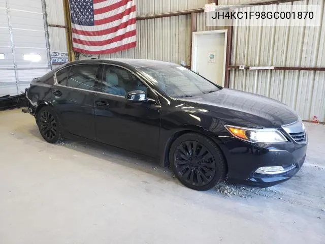 2016 Acura Rlx Advance VIN: JH4KC1F98GC001870 Lot: 60439144