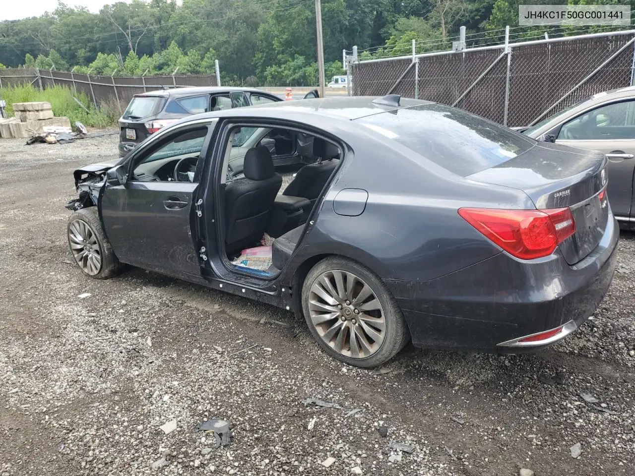 2016 Acura Rlx Tech VIN: JH4KC1F50GC001441 Lot: 62660765