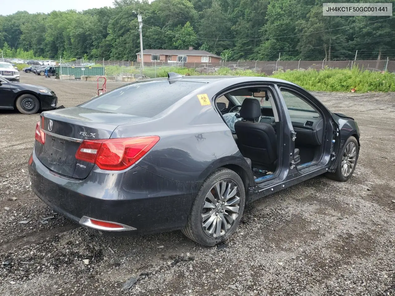2016 Acura Rlx Tech VIN: JH4KC1F50GC001441 Lot: 62660765