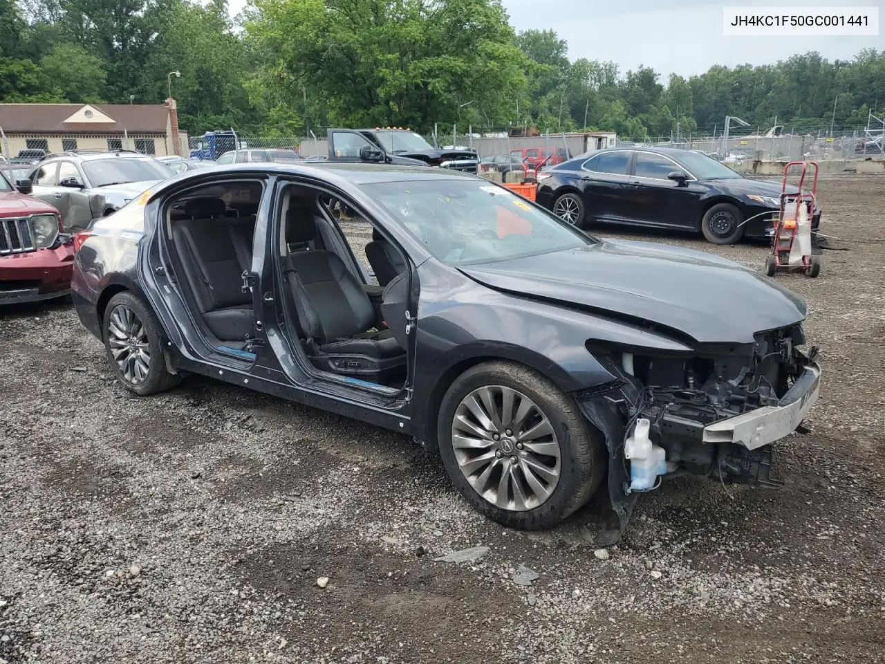 2016 Acura Rlx Tech VIN: JH4KC1F50GC001441 Lot: 62660765