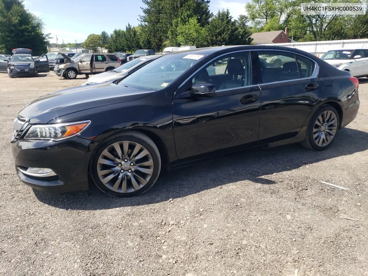 2017 Acura Rlx Tech VIN: JH4KC1F5XHC000539 Lot: 57857175