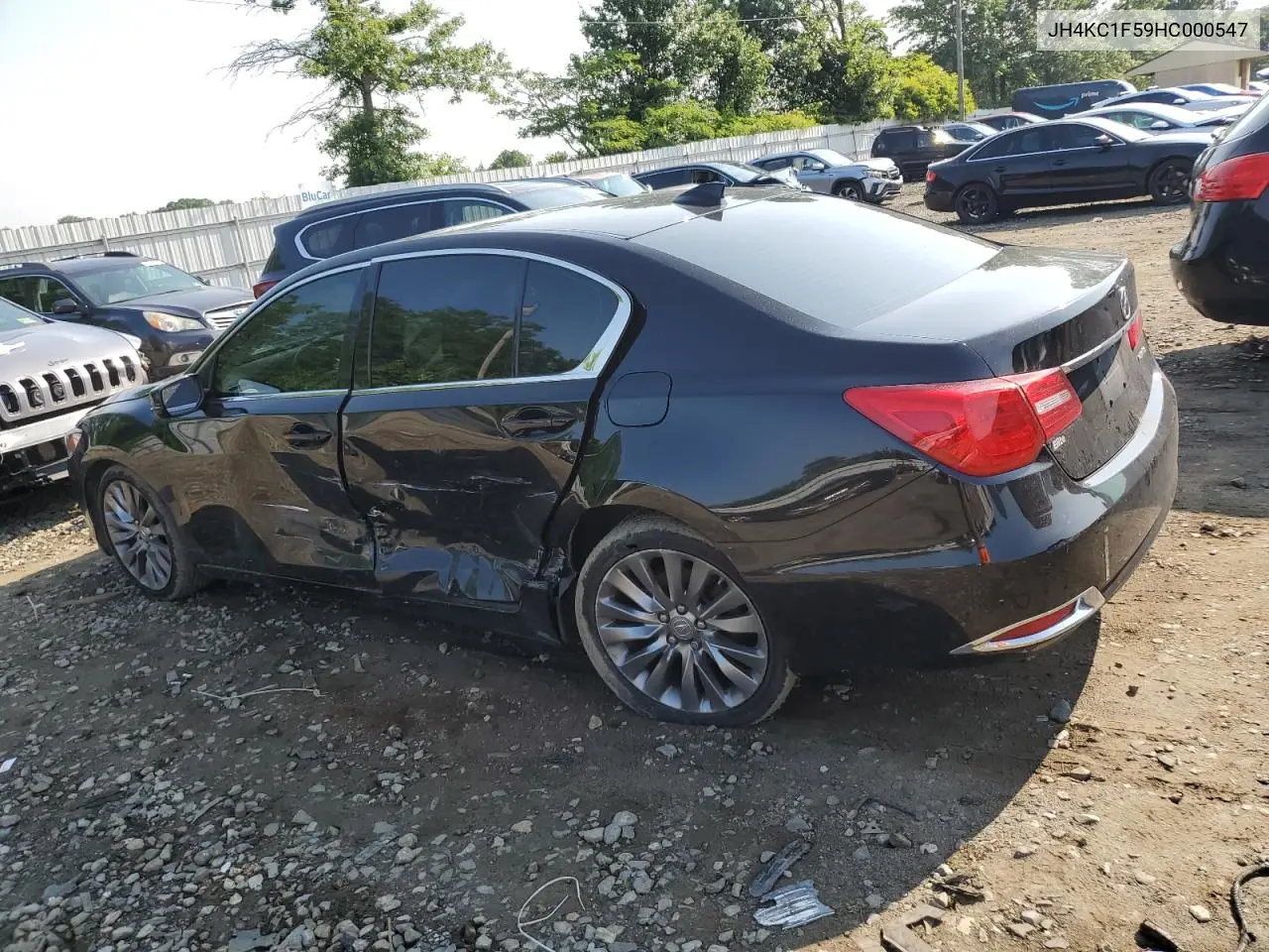 2017 Acura Rlx Tech VIN: JH4KC1F59HC000547 Lot: 60140905