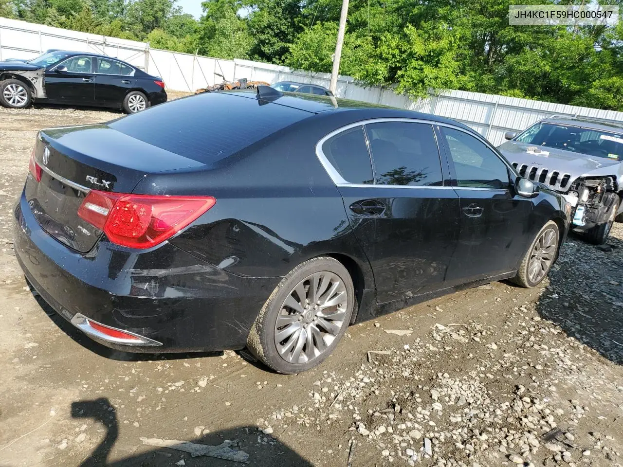 2017 Acura Rlx Tech VIN: JH4KC1F59HC000547 Lot: 60140905