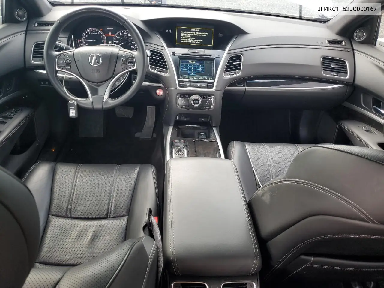 2018 Acura Rlx Tech VIN: JH4KC1F52JC000167 Lot: 46037555