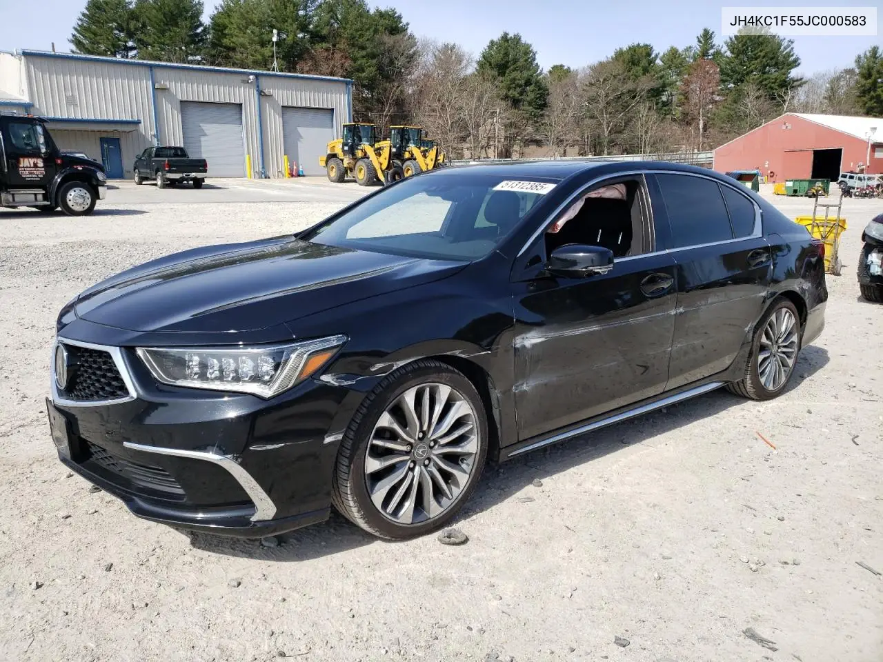 2018 Acura Rlx Tech VIN: JH4KC1F55JC000583 Lot: 51312385