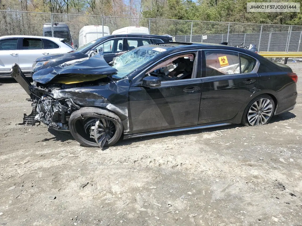 2018 Acura Rlx Tech VIN: JH4KC1F57JC001444 Lot: 52251545