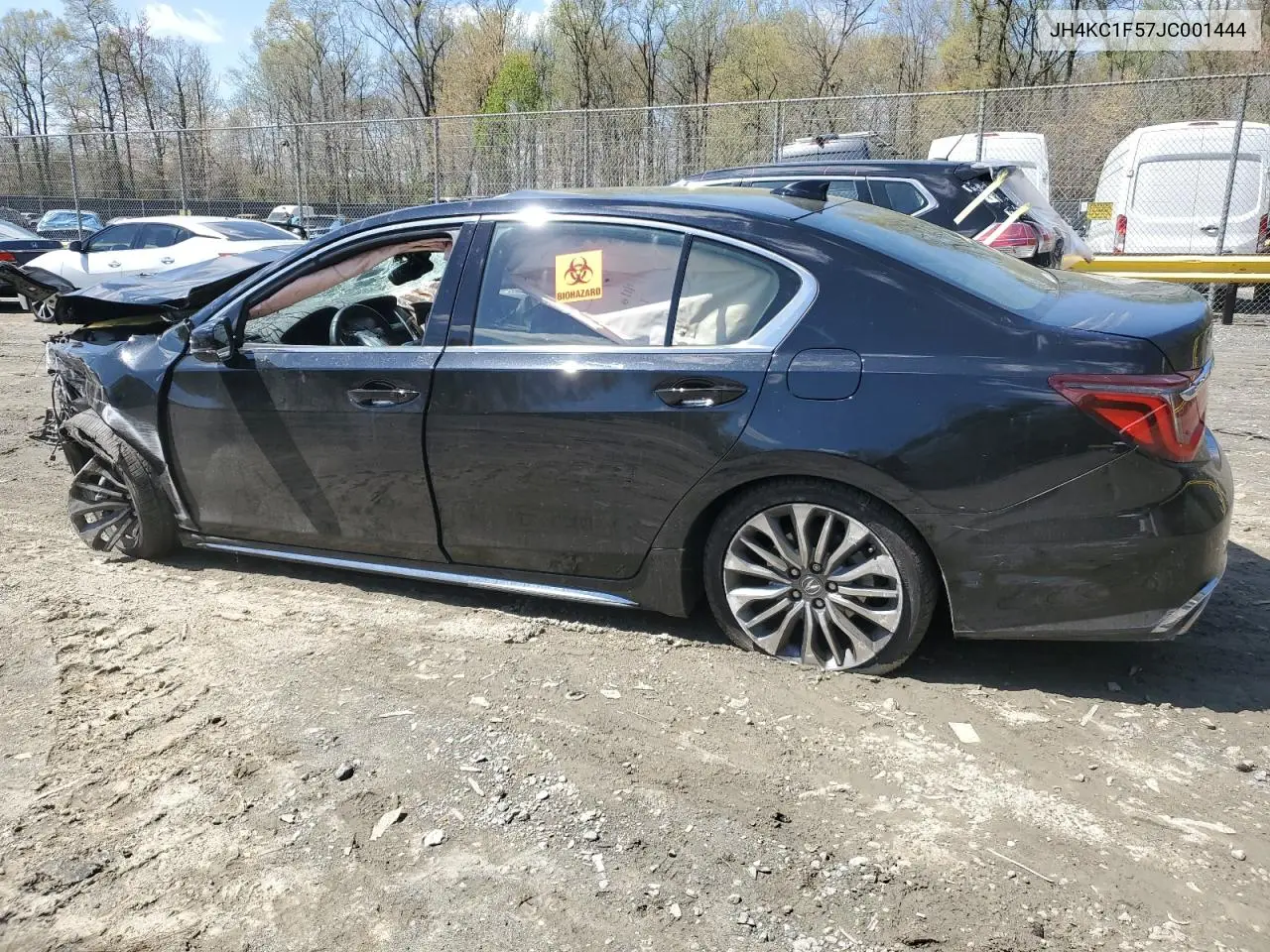 2018 Acura Rlx Tech VIN: JH4KC1F57JC001444 Lot: 52251545