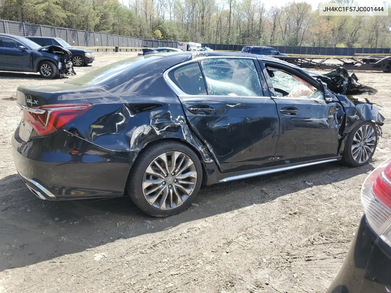 2018 Acura Rlx Tech VIN: JH4KC1F57JC001444 Lot: 52251545