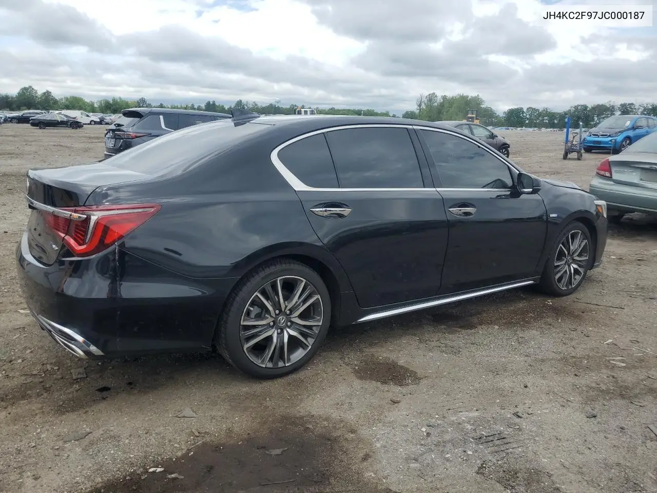 2018 Acura Rlx Sport Hybrid Advance VIN: JH4KC2F97JC000187 Lot: 56273255