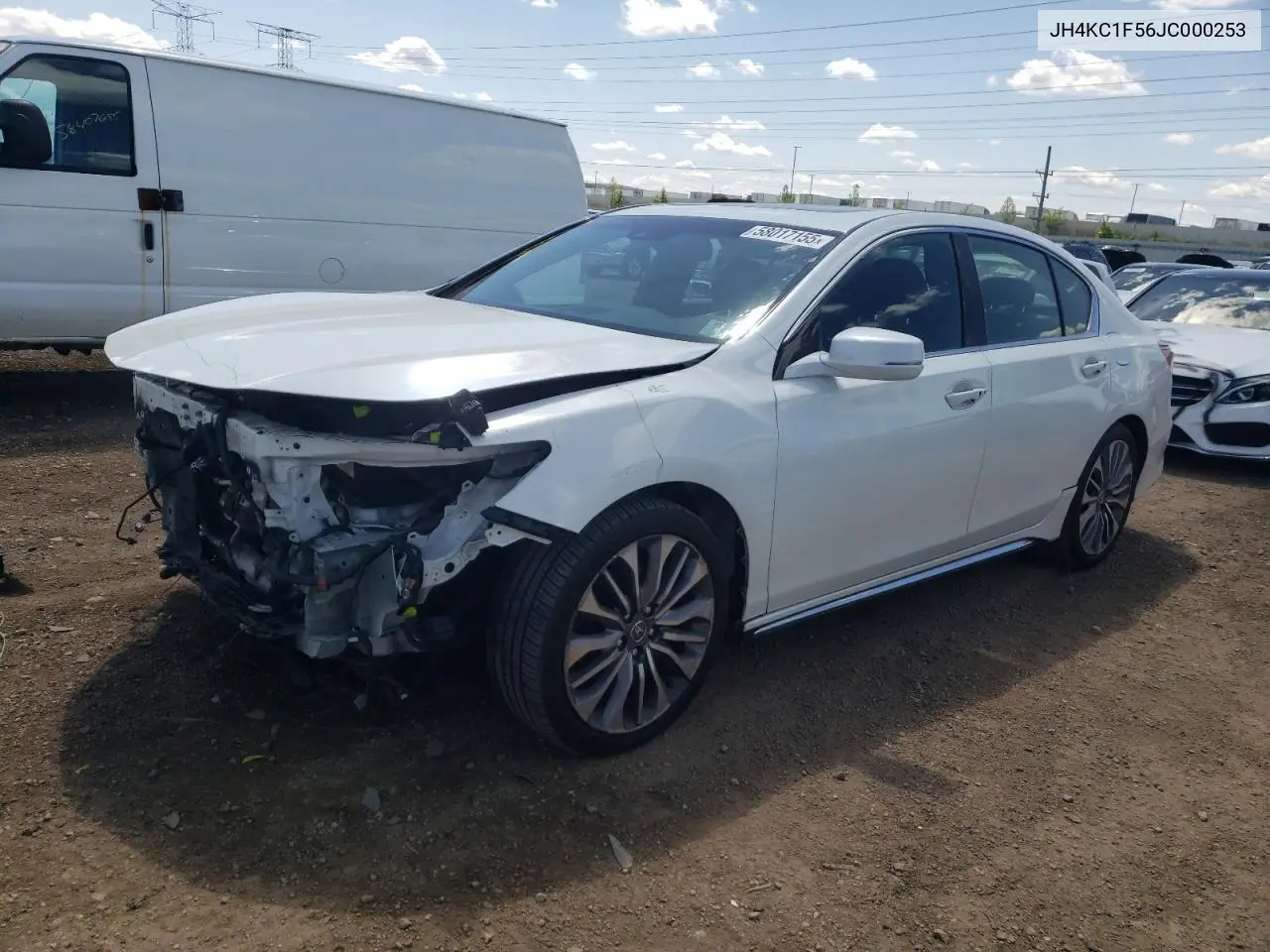 2018 Acura Rlx Tech VIN: JH4KC1F56JC000253 Lot: 58017155