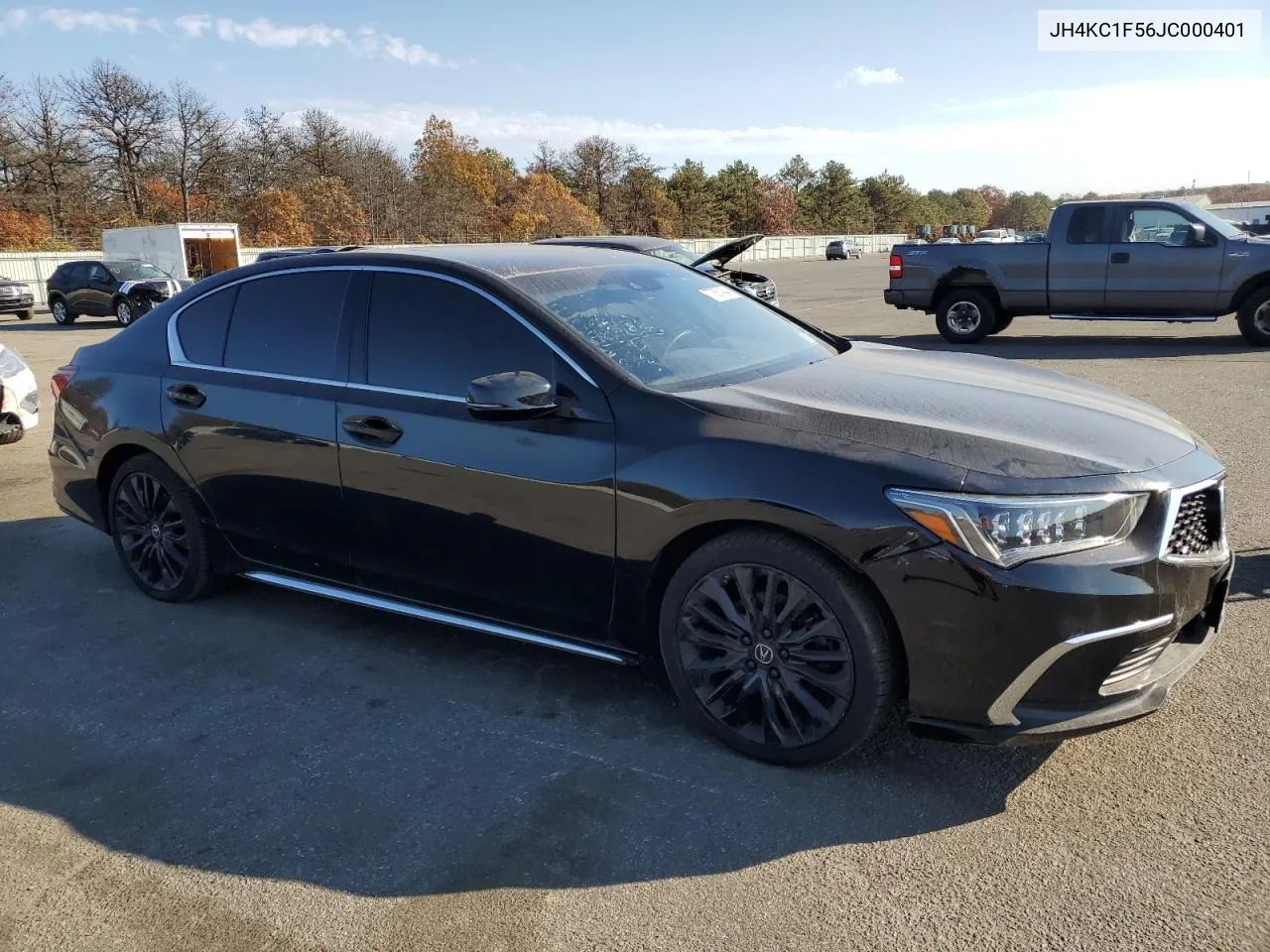2018 Acura Rlx Tech VIN: JH4KC1F56JC000401 Lot: 77887434