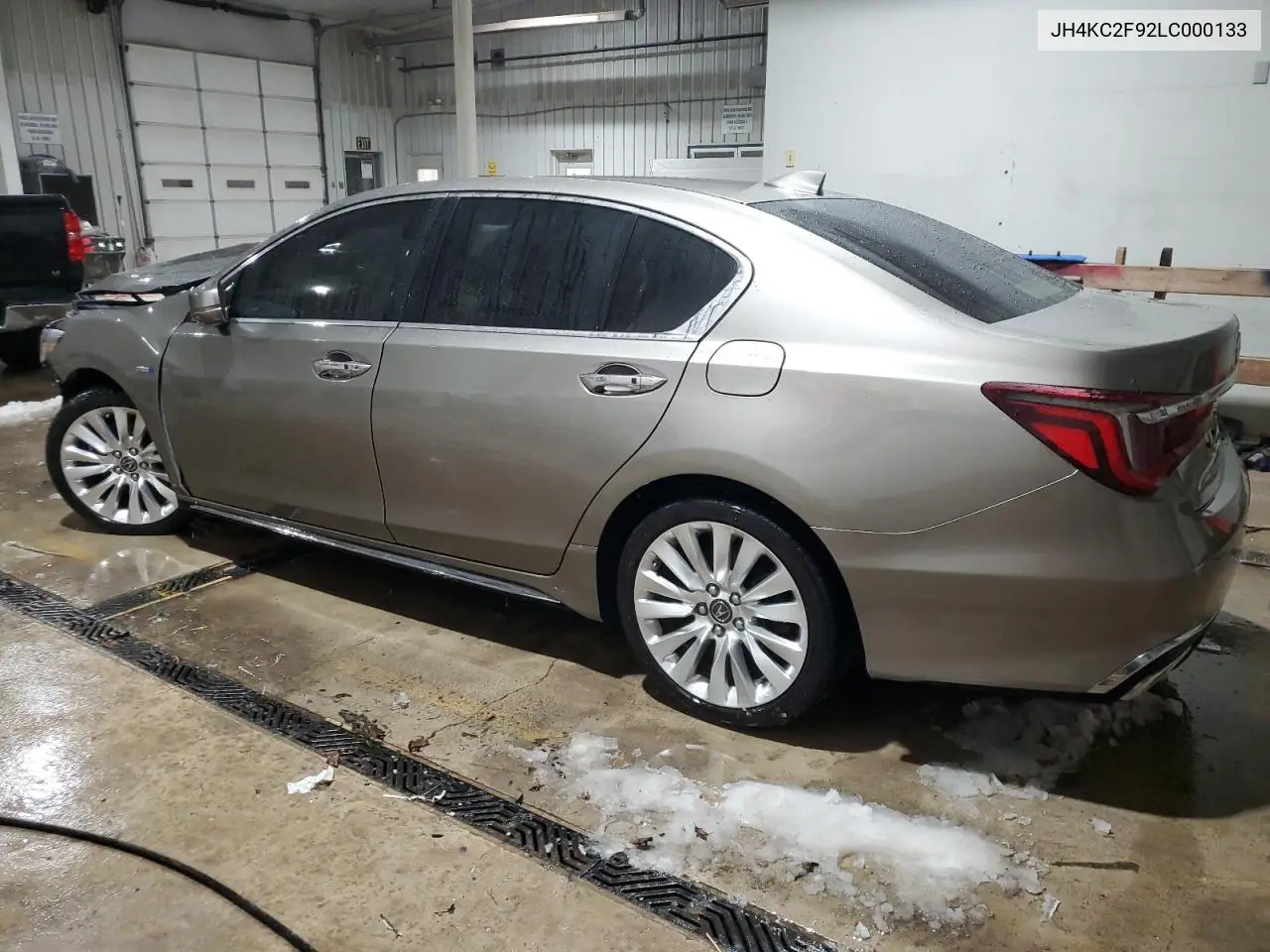 2020 Acura Rlx Sport Hybrid Advance VIN: JH4KC2F92LC000133 Lot: 44856785