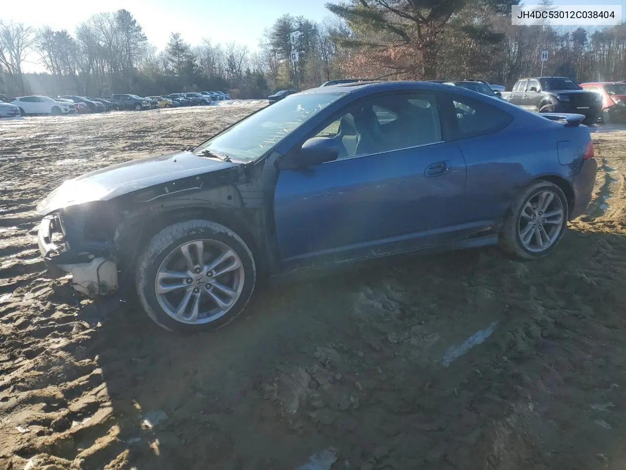 2002 Acura Rsx Type-S VIN: JH4DC53012C038404 Lot: 44184175