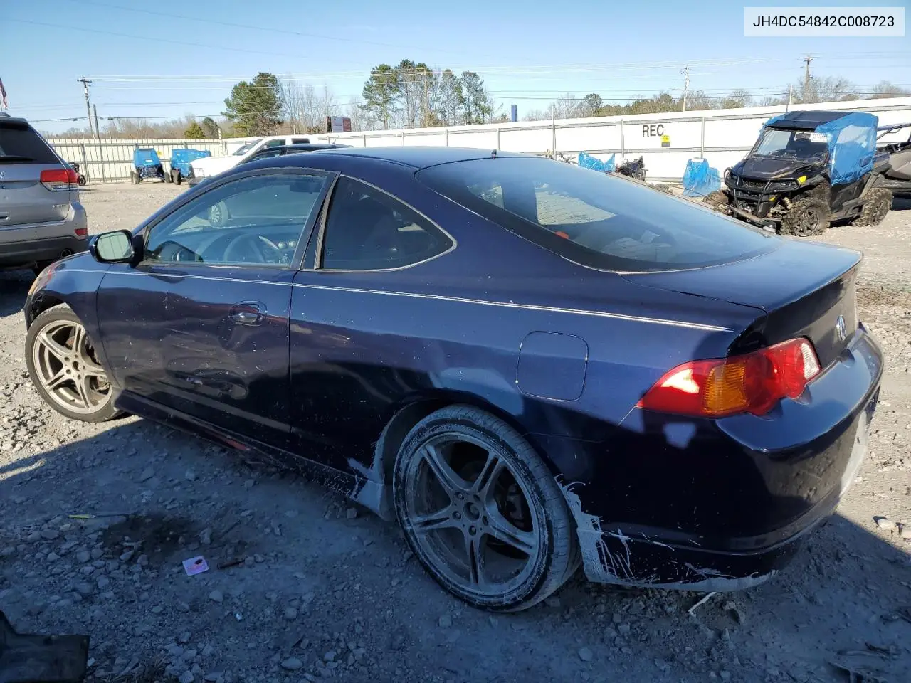 2002 Acura Rsx VIN: JH4DC54842C008723 Lot: 52198385