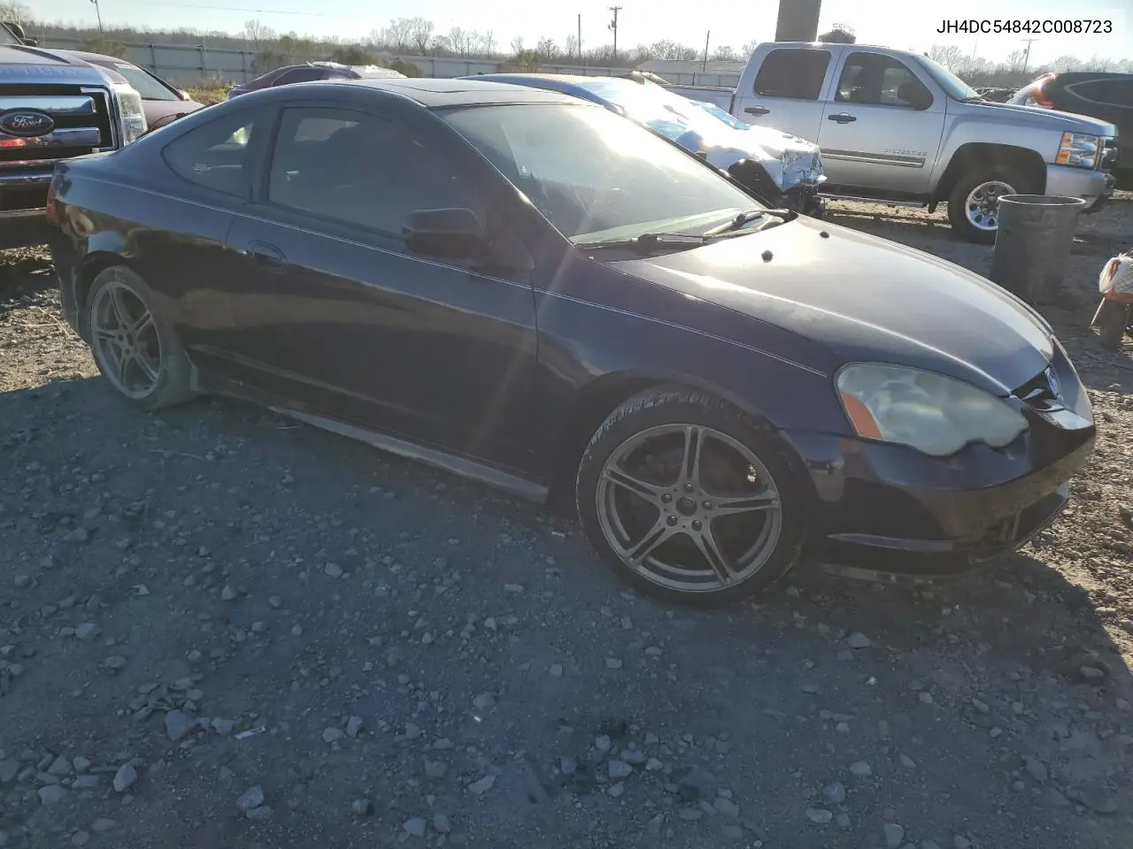 2002 Acura Rsx VIN: JH4DC54842C008723 Lot: 52198385