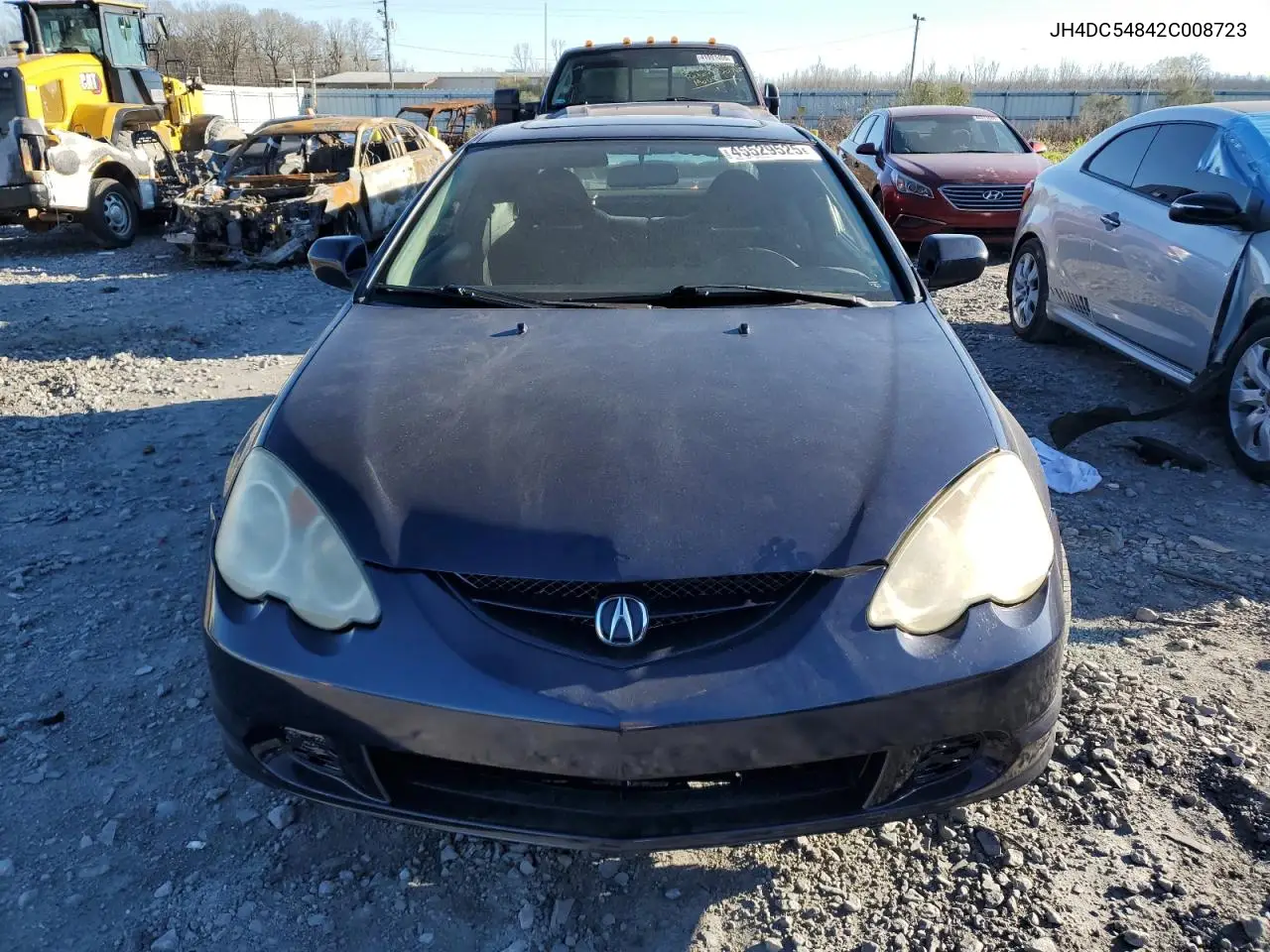 2002 Acura Rsx VIN: JH4DC54842C008723 Lot: 52198385