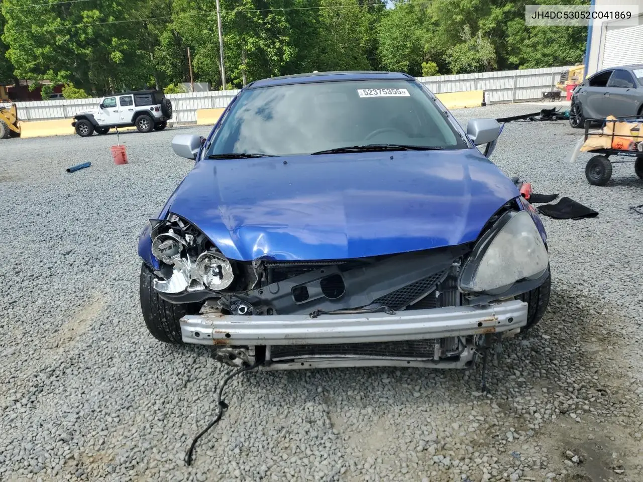 2002 Acura Rsx Type-S VIN: JH4DC53052C041869 Lot: 52375355