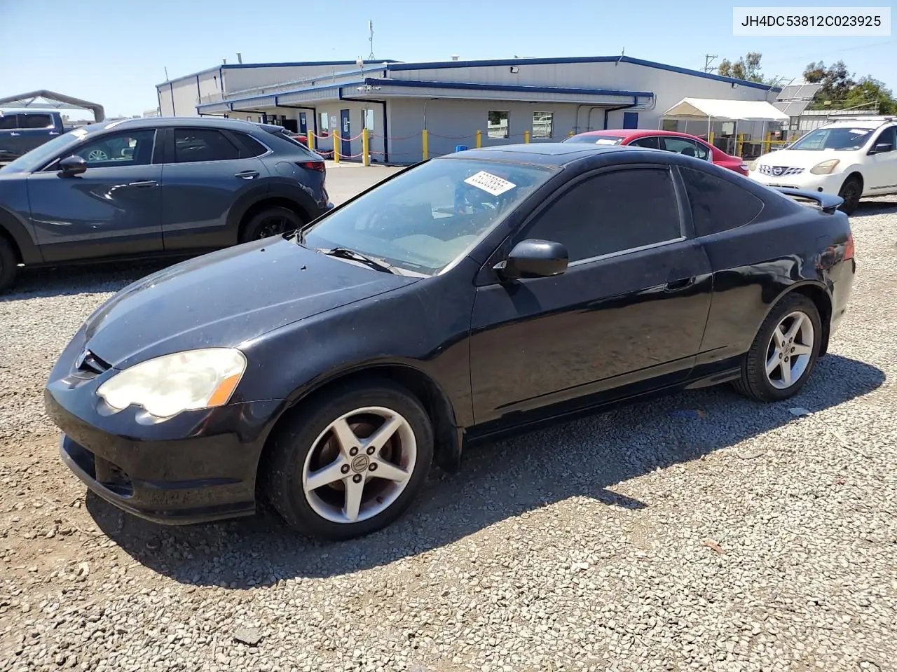 2002 Acura Rsx VIN: JH4DC53812C023925 Lot: 53208855