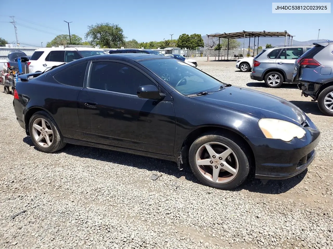 2002 Acura Rsx VIN: JH4DC53812C023925 Lot: 53208855