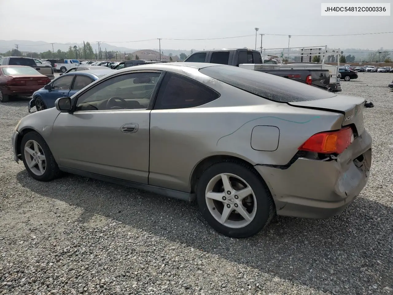 2002 Acura Rsx VIN: JH4DC54812C000336 Lot: 54920655