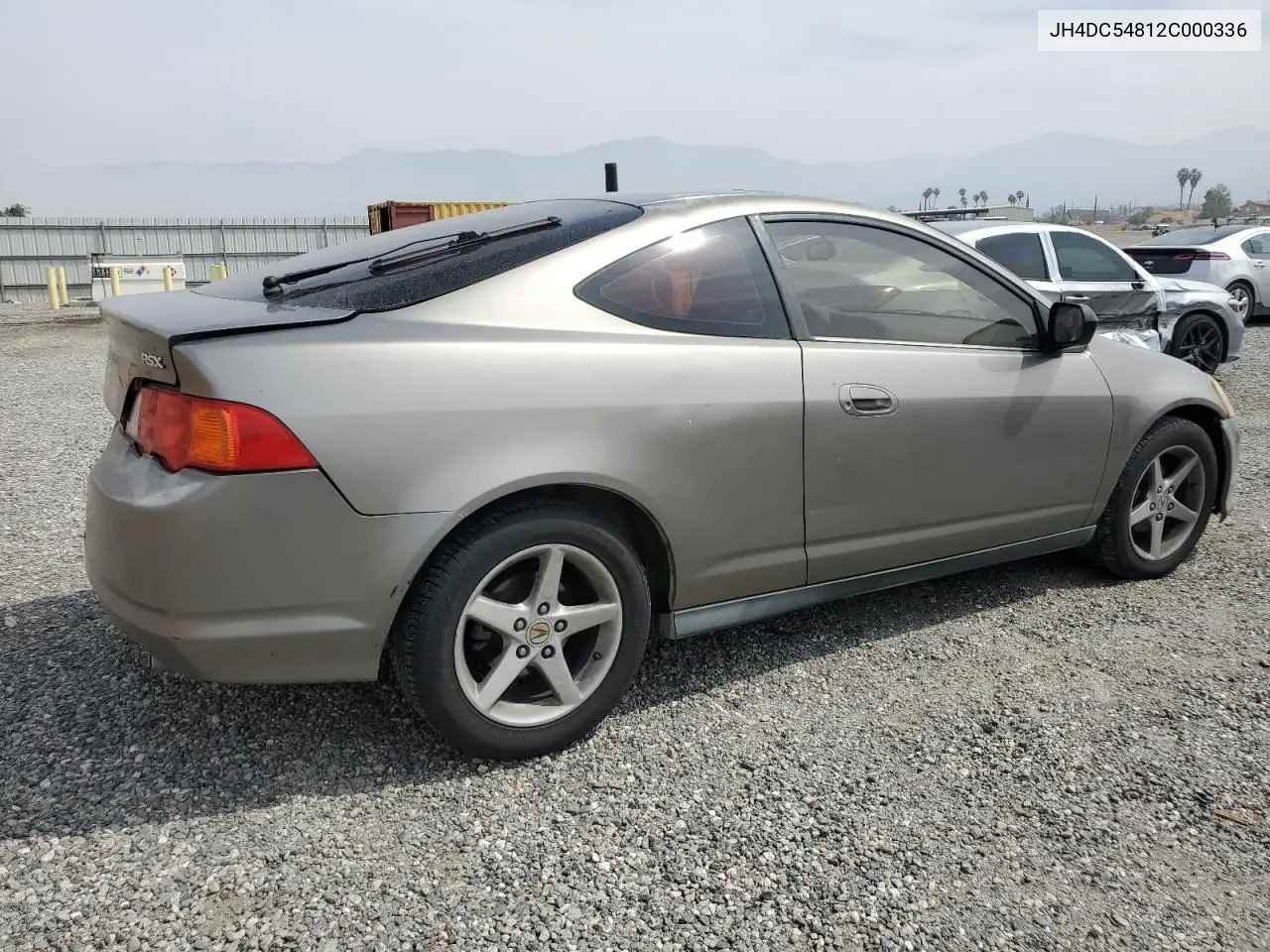 2002 Acura Rsx VIN: JH4DC54812C000336 Lot: 54920655