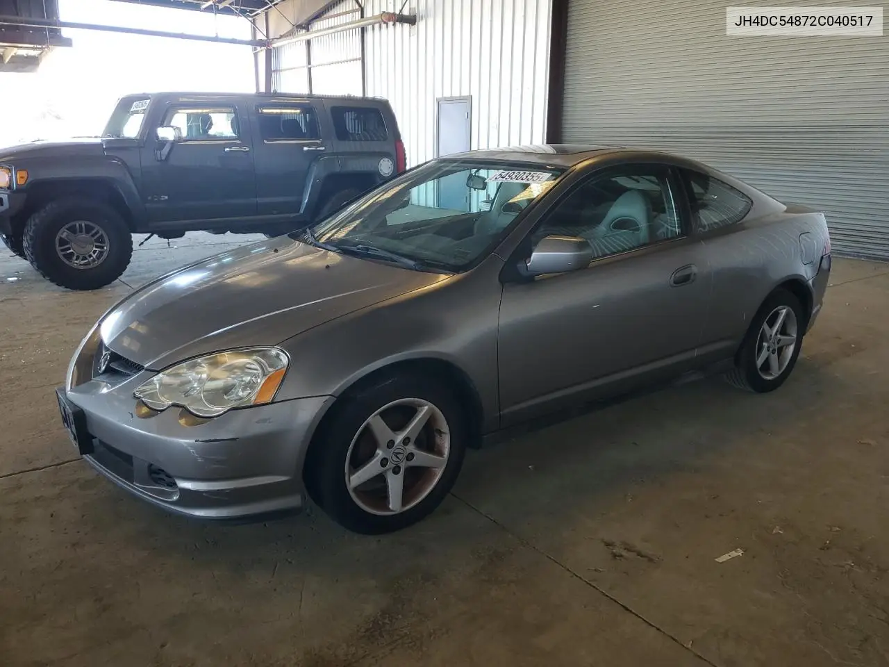 2002 Acura Rsx VIN: JH4DC54872C040517 Lot: 54930355