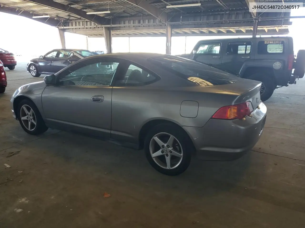 2002 Acura Rsx VIN: JH4DC54872C040517 Lot: 54930355