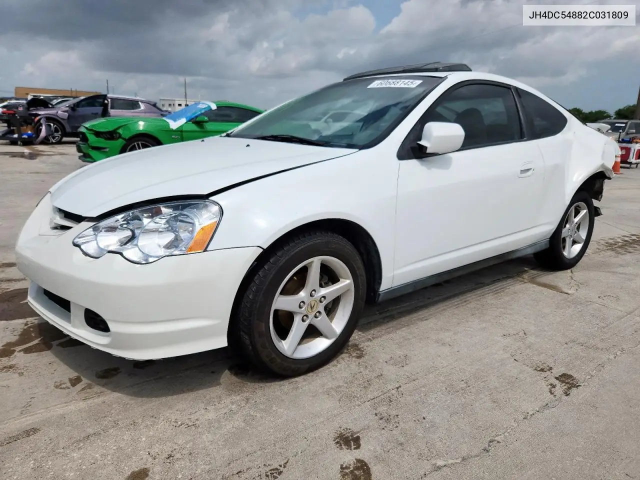 2002 Acura Rsx VIN: JH4DC54882C031809 Lot: 60688145