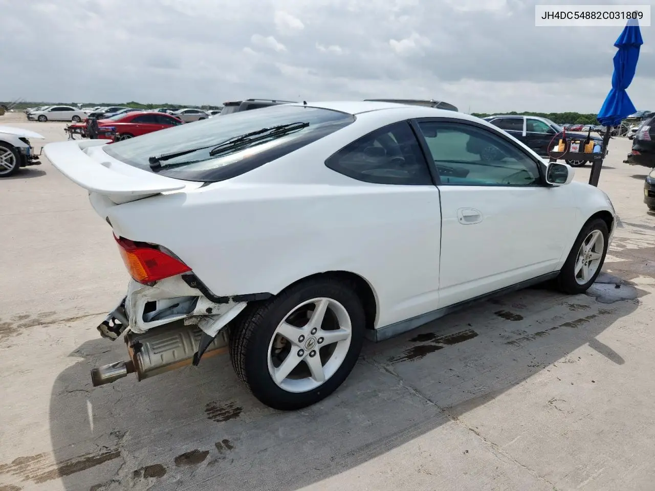 2002 Acura Rsx VIN: JH4DC54882C031809 Lot: 60688145