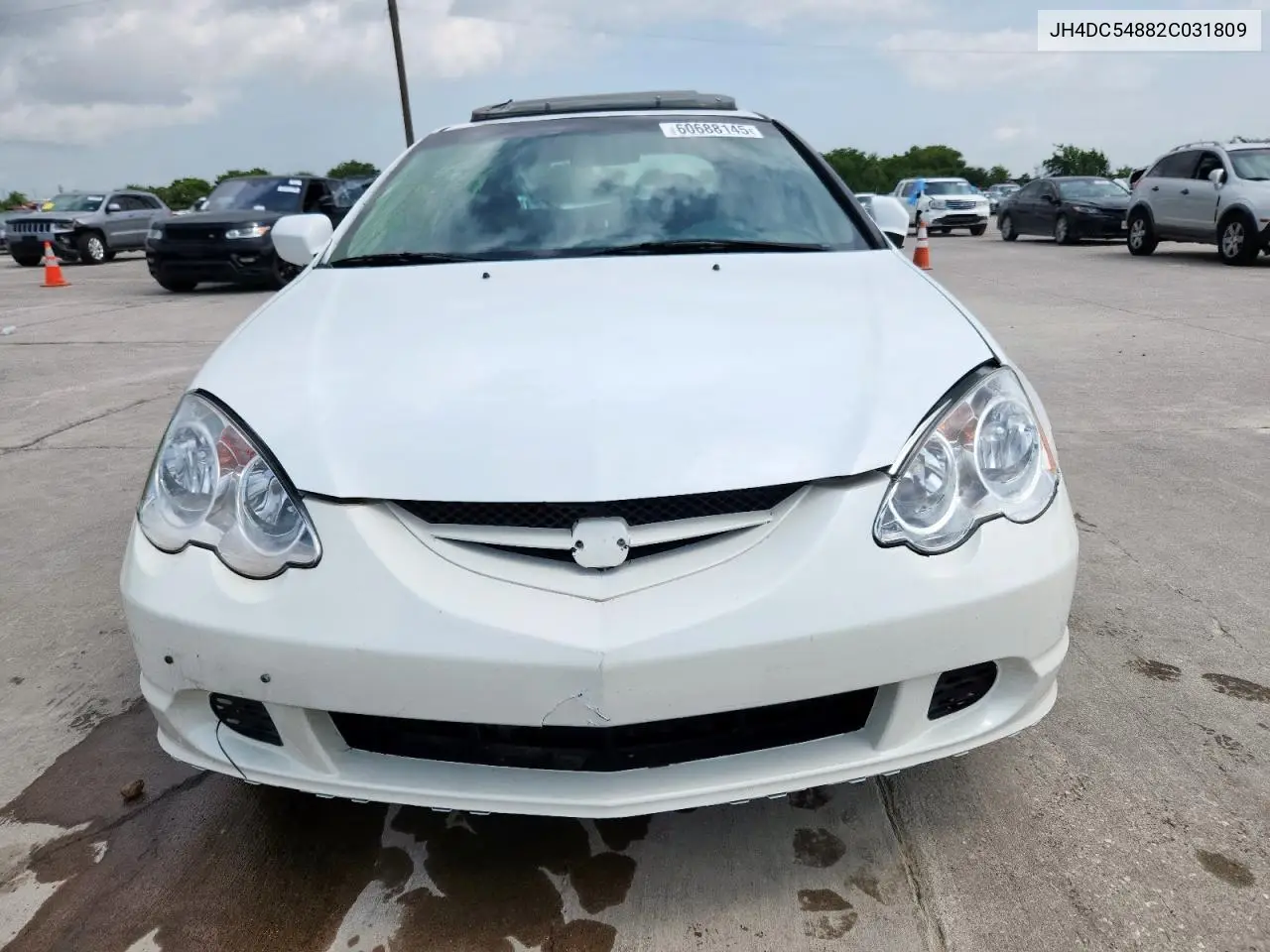 2002 Acura Rsx VIN: JH4DC54882C031809 Lot: 60688145