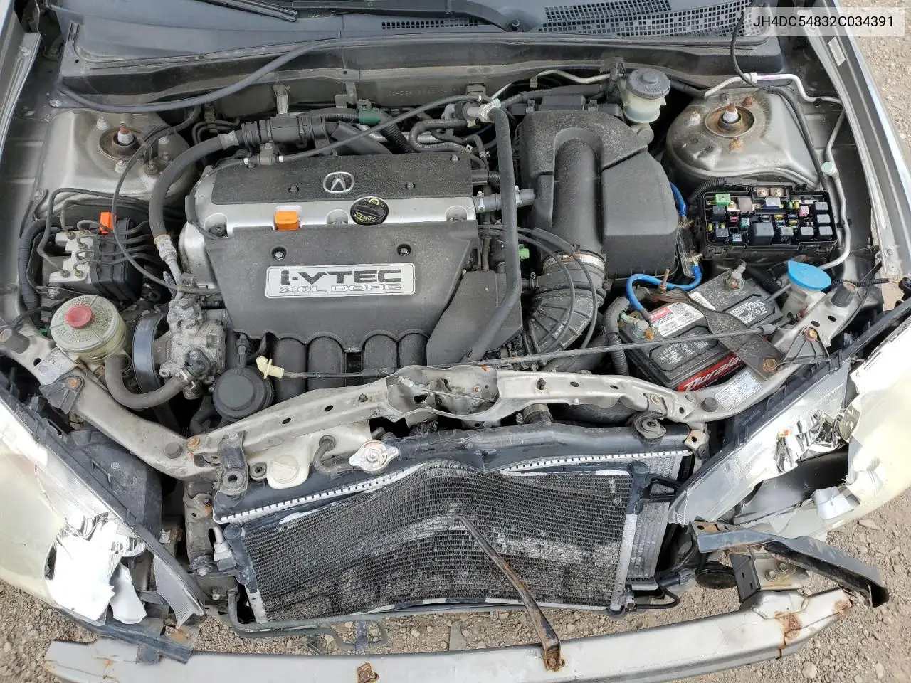 2002 Acura Rsx VIN: JH4DC54832C034391 Lot: 61679045