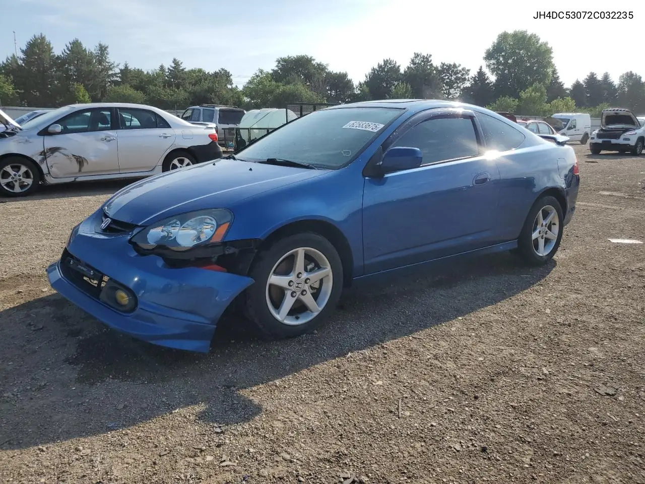 2002 Acura Rsx Type-S VIN: JH4DC53072C032235 Lot: 62583675