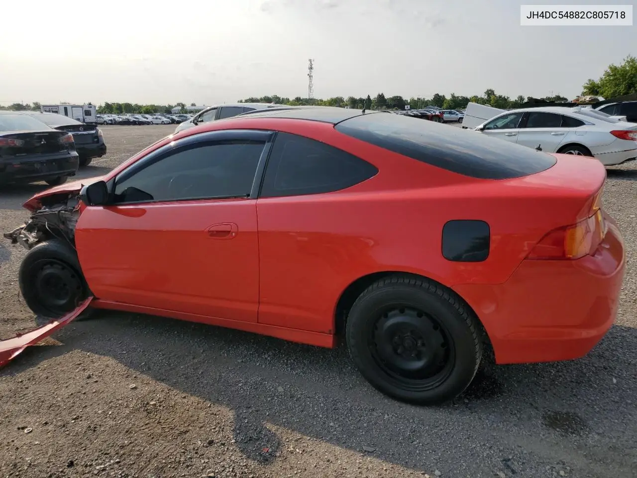 2002 Acura Rsx VIN: JH4DC54882C805718 Lot: 63367275