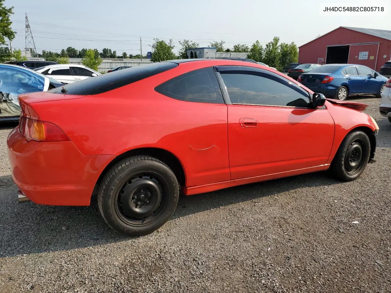 2002 Acura Rsx VIN: JH4DC54882C805718 Lot: 63367275