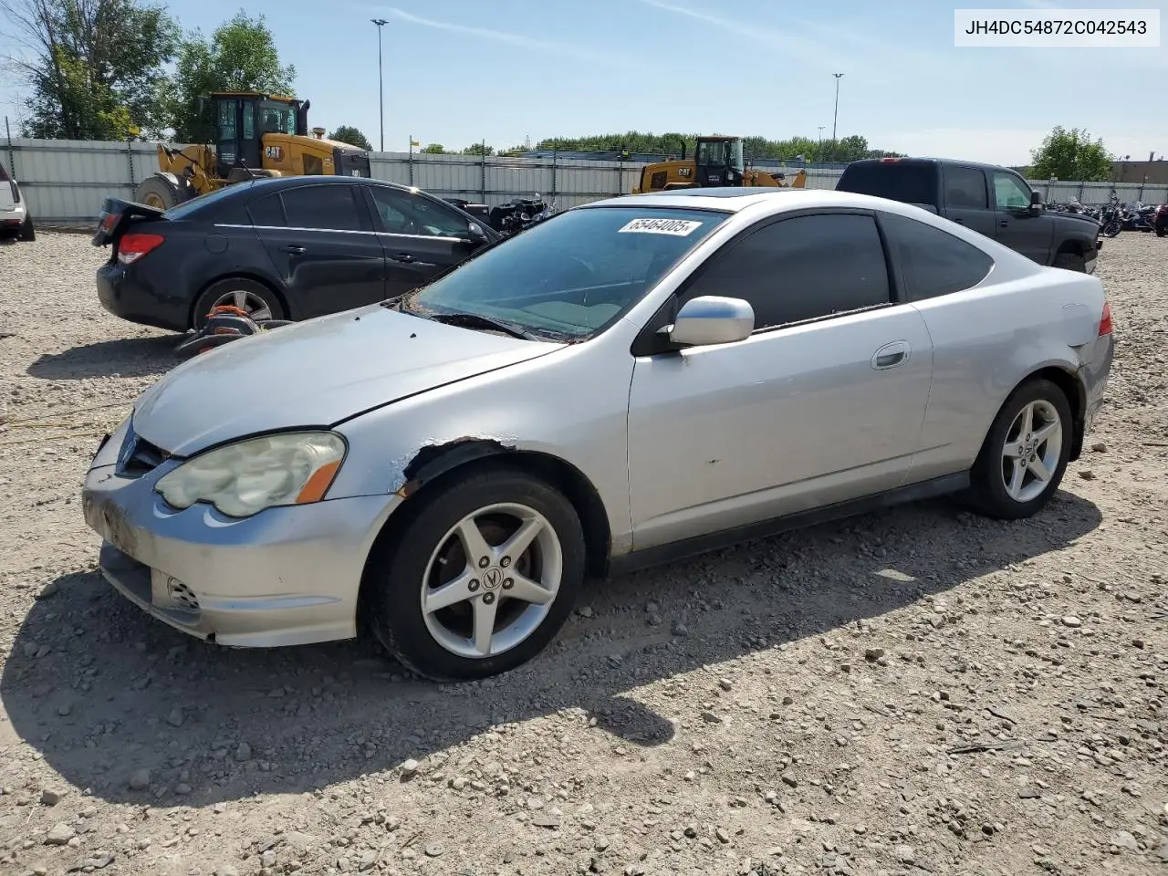 2002 Acura Rsx VIN: JH4DC54872C042543 Lot: 65464005