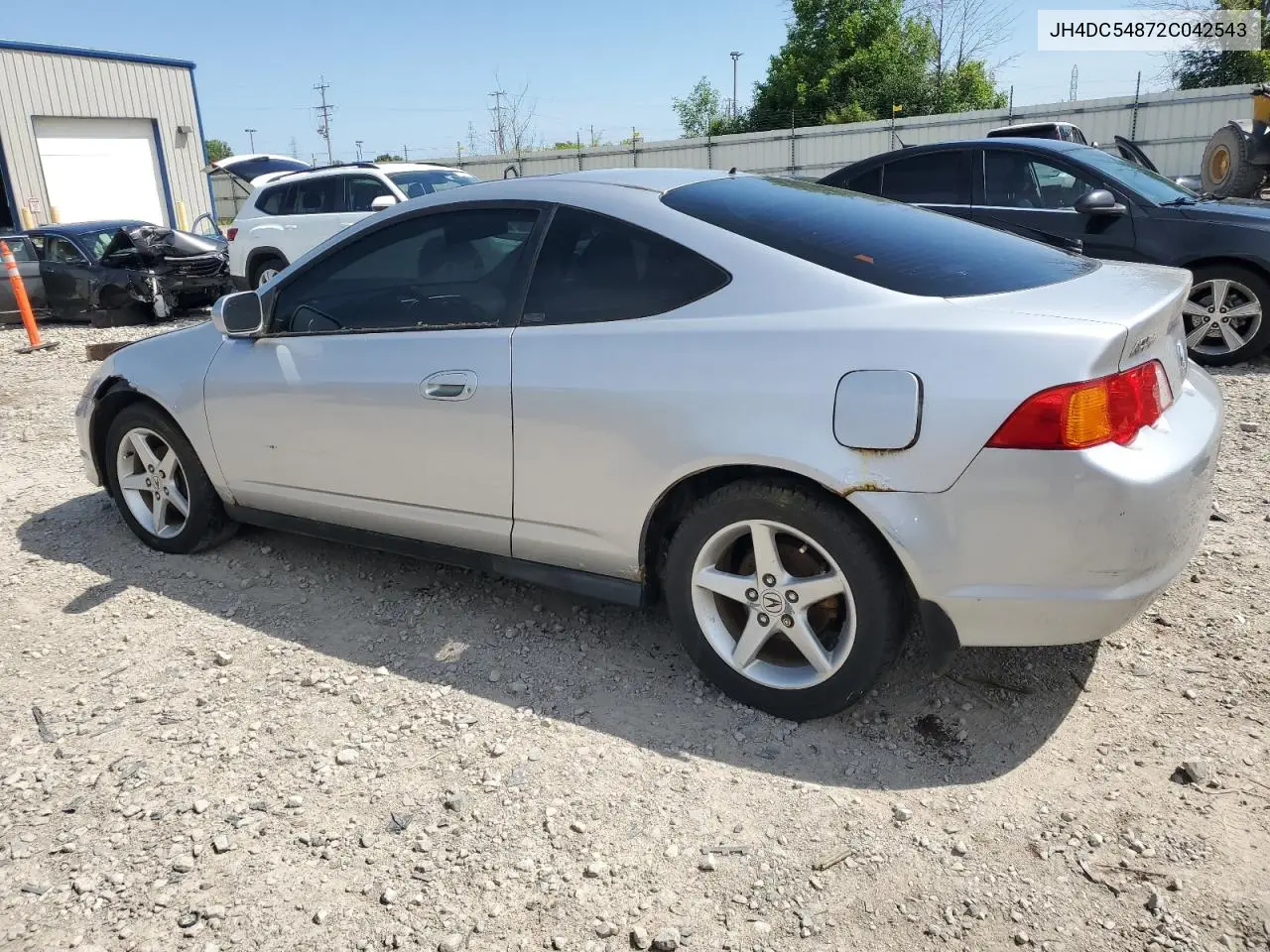 2002 Acura Rsx VIN: JH4DC54872C042543 Lot: 65464005