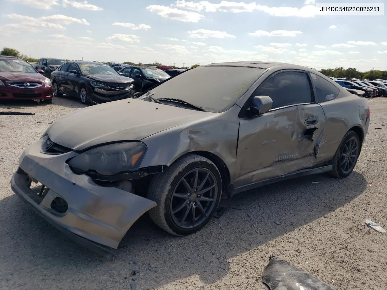 2002 Acura Rsx VIN: JH4DC54822C026251 Lot: 69426013