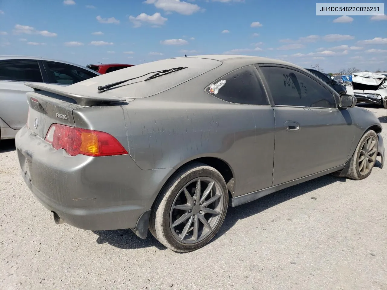 2002 Acura Rsx VIN: JH4DC54822C026251 Lot: 69426013