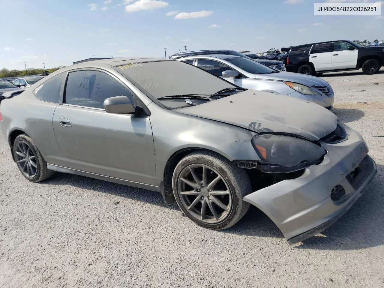 2002 Acura Rsx VIN: JH4DC54822C026251 Lot: 69426013