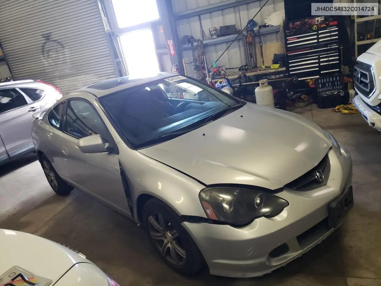 2002 Acura Rsx VIN: JH4DC54832C014724 Lot: 89403085