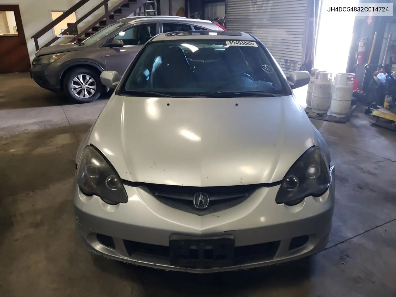2002 Acura Rsx VIN: JH4DC54832C014724 Lot: 89403085