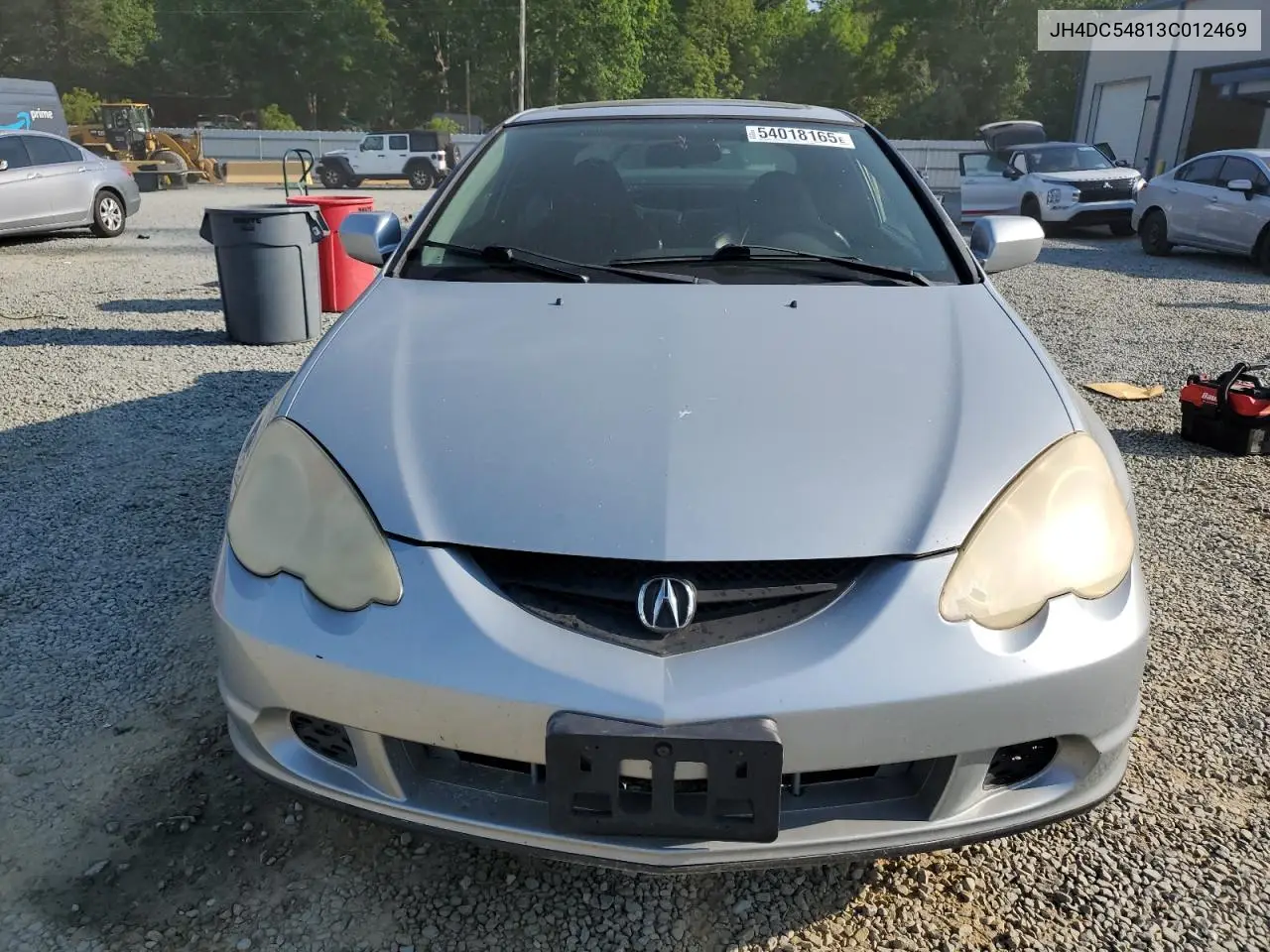 2003 Acura Rsx VIN: JH4DC54813C012469 Lot: 54018165