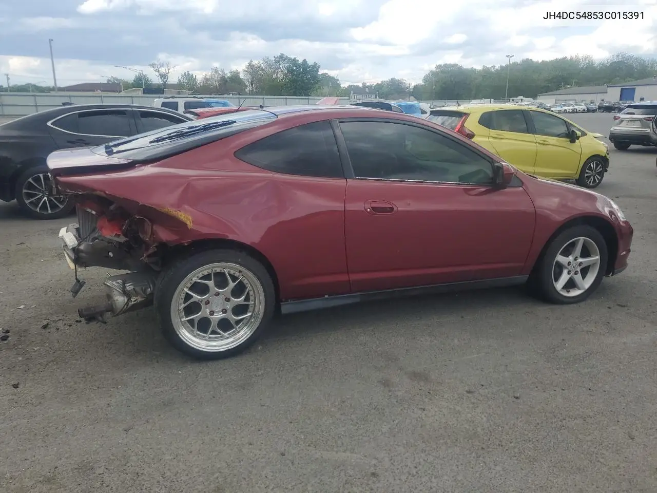 2003 Acura Rsx VIN: JH4DC54853C015391 Lot: 55792125