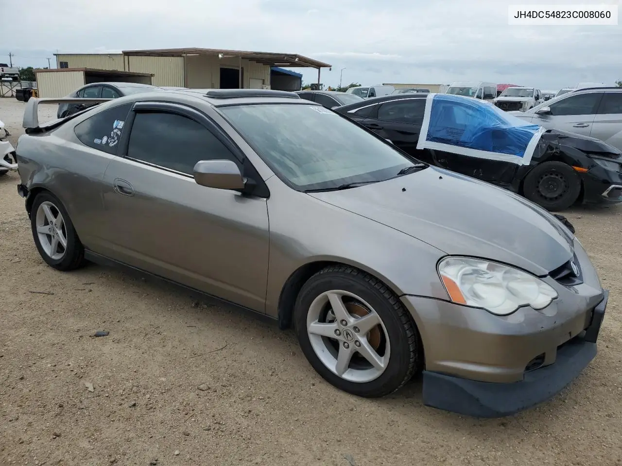 2003 Acura Rsx VIN: JH4DC54823C008060 Lot: 56188205