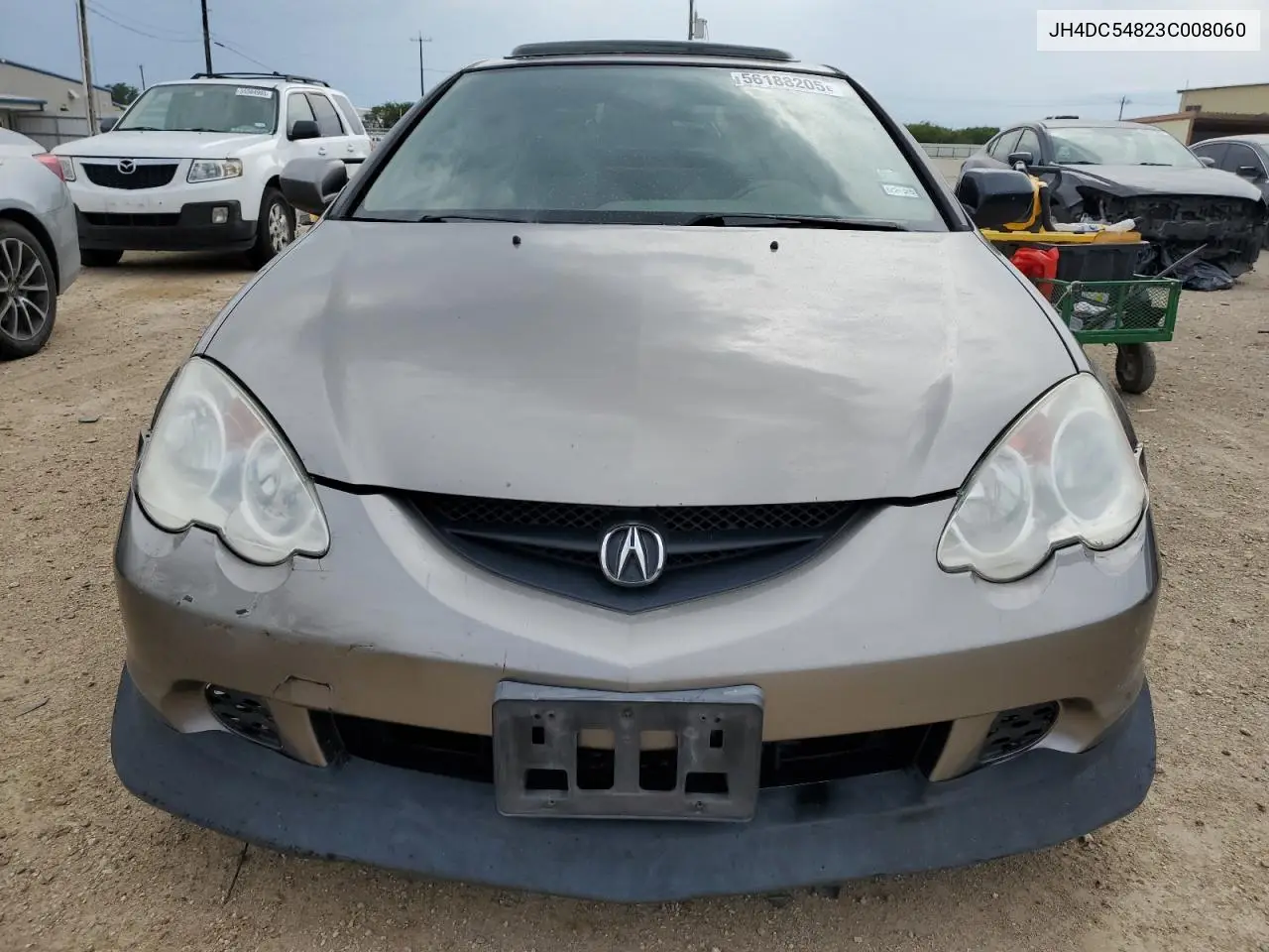 2003 Acura Rsx VIN: JH4DC54823C008060 Lot: 56188205