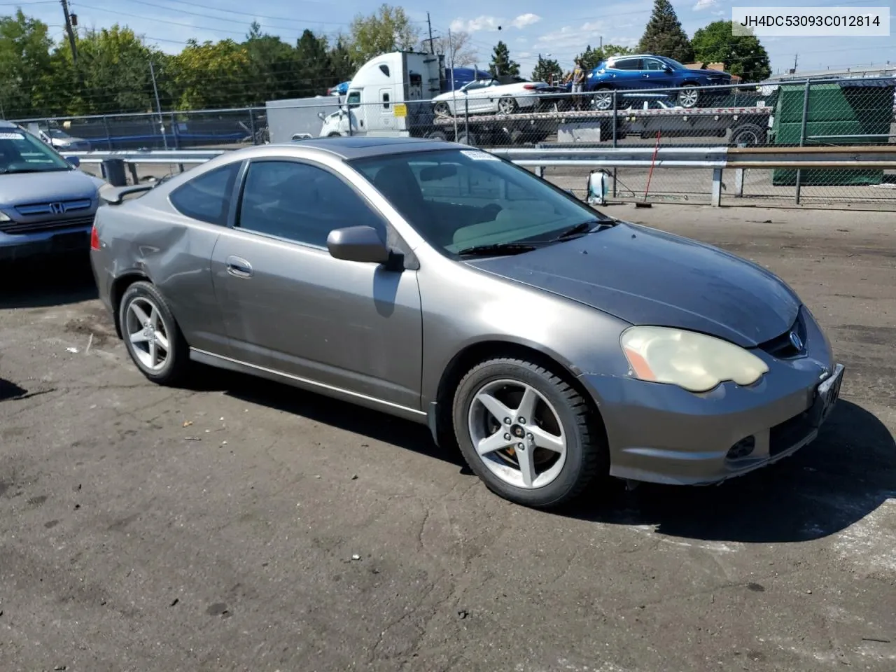 2003 Acura Rsx Type-S VIN: JH4DC53093C012814 Lot: 69630354