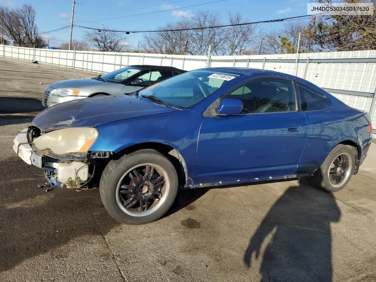 2004 Acura Rsx Type-S VIN: JH4DC53034S017630 Lot: 47219615