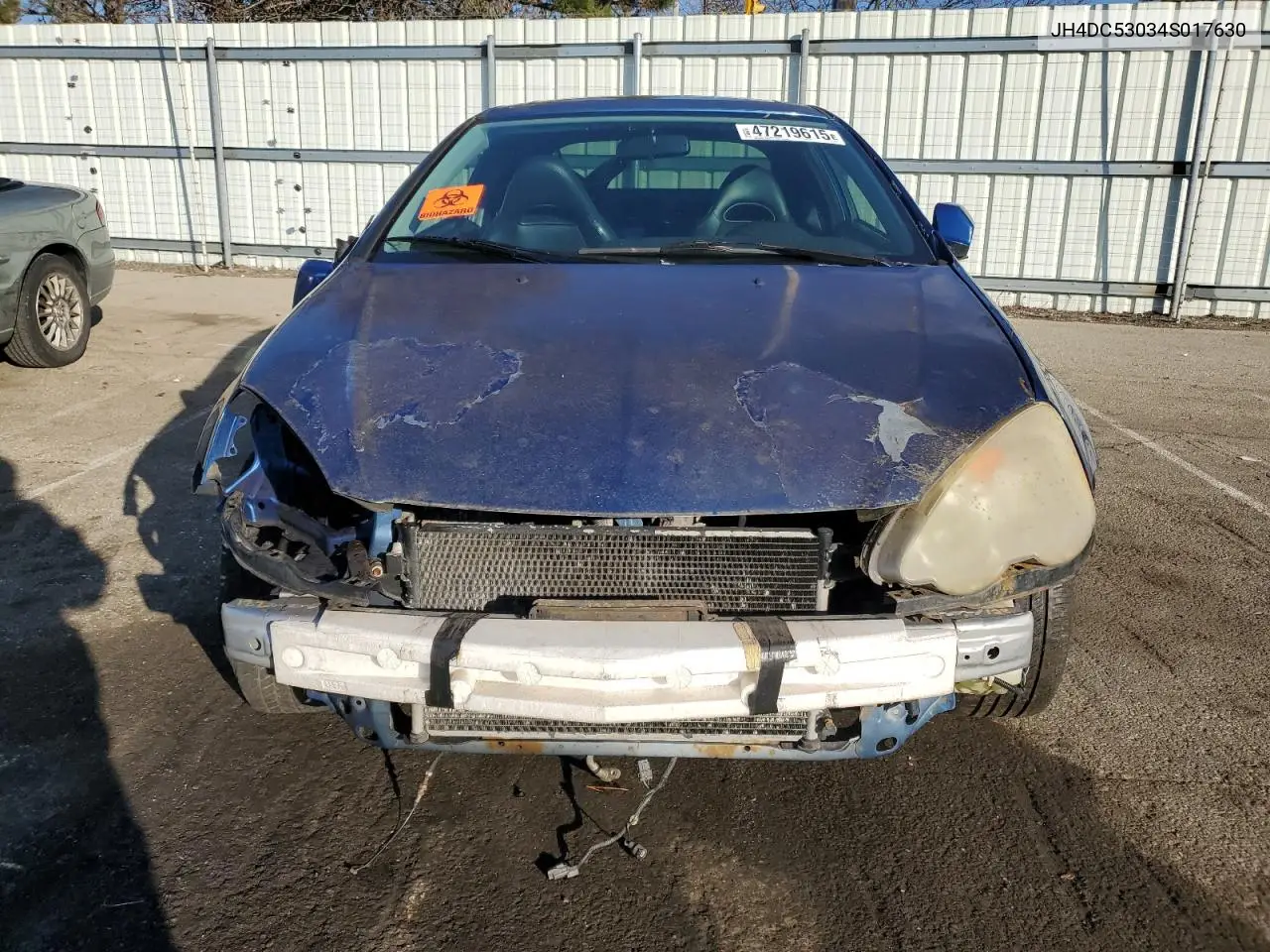 2004 Acura Rsx Type-S VIN: JH4DC53034S017630 Lot: 47219615